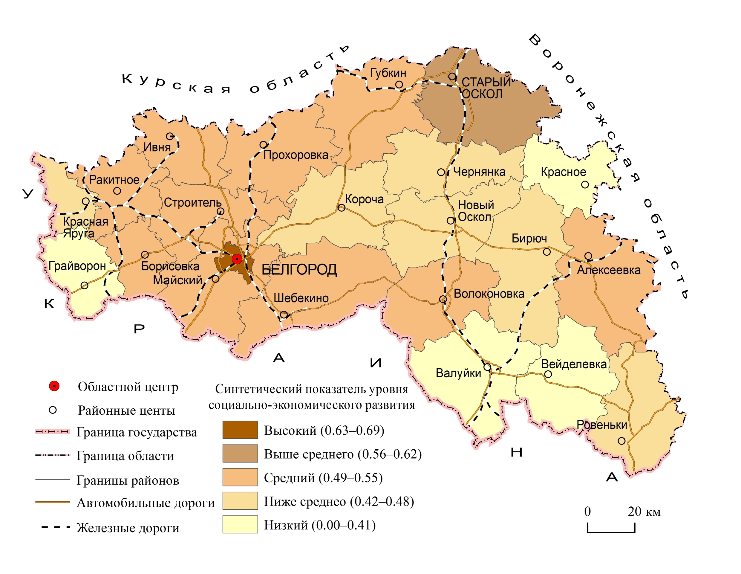 Погода борисовка белгородская область карта